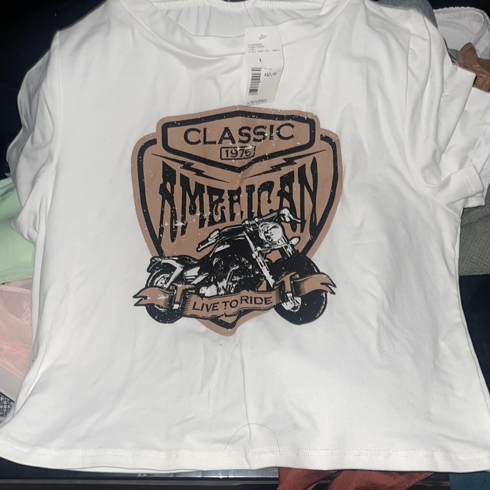 Crop top size L